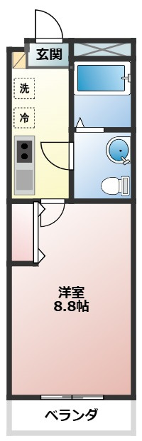 P-com KOGAの間取り