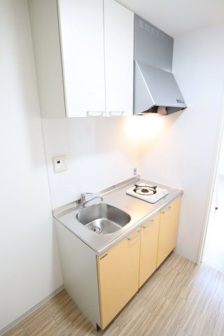 大阪市都島区都島本通２丁目の賃貸マンションのキッチン