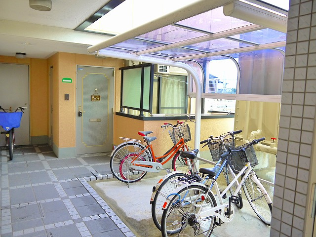 シティパレスやすらぎの道Ｐ３のその他共用部分|駐輪場