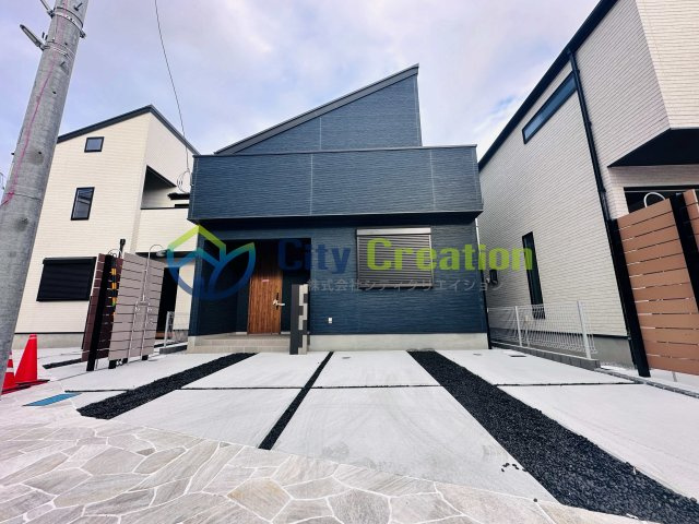 藤沢市鵠沼桜が岡　新築戸建て（藤沢駅徒歩15分）の外観