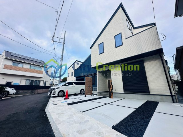 藤沢市鵠沼桜が岡　新築戸建て（藤沢駅徒歩15分）の外観