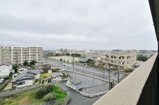 【展望】 | 前面はさえぎる高層ビルもなく、美しい青空の眺望が広がります