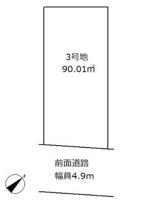 【区画図】 | 大東市三箇１丁目新築戸建