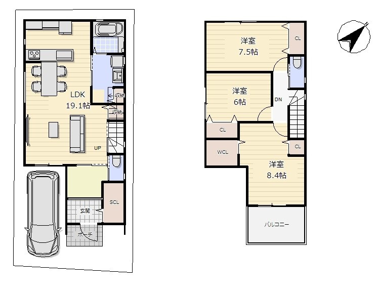 大東市三箇１丁目新築戸建