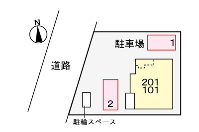 【駐車場】 | パークサイド港南Ⅱ | 駐車場