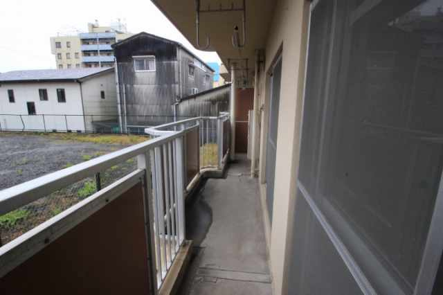 セントラル瑞穂のバルコニー