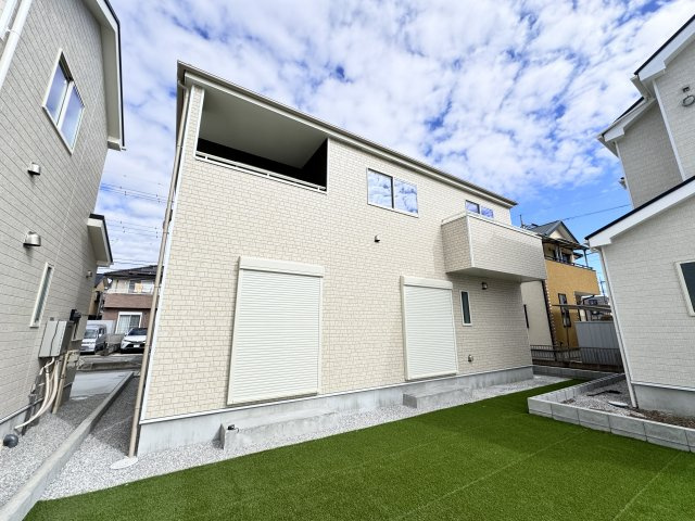 新築　高崎市下之城町2期　Heartful　Town　B号棟の外観|現地写真　高崎市下之城町2期　Heartful　Town