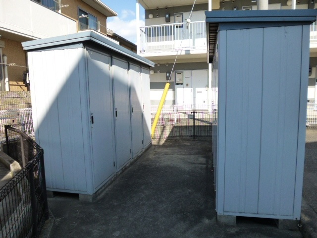 倉敷市宮前の賃貸マンションのその他共用部分|物置