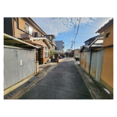 【前面道路含む現地写真】 | 太秦朱雀町　売土地（建築条件付）
