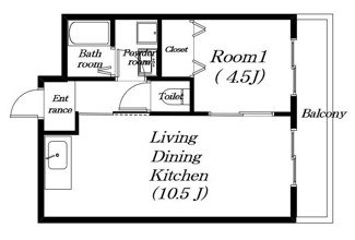 【間取り】 | メゾン皇子が丘