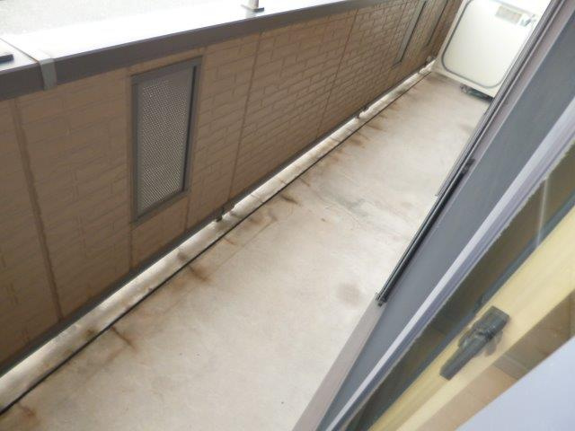 ソレイユ水江のバルコニー