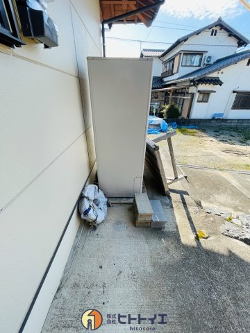 中古住宅「八女郡広川町大字吉常」の前面道路含む現地写真
