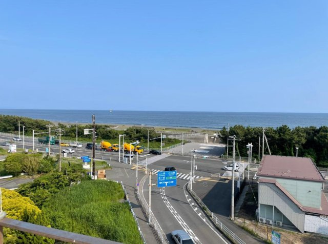 平塚市唐ケ原　オーシャンビューの大型リゾート住宅の展望