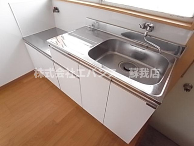 【キッチン】 | サニーハイツ千葉寺 | きれいなキッチンです