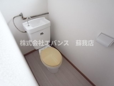 【トイレ】 | サニーハイツ千葉寺 | トイレです