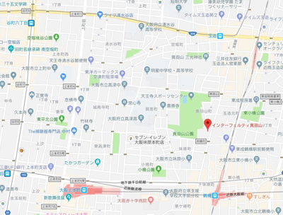 【地図】 | インターフェルティ真田山