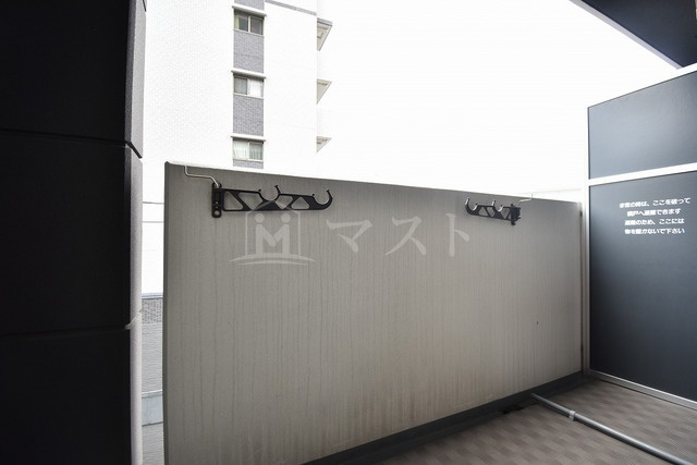 プレサンス大阪城公園ネクサスのバルコニー
