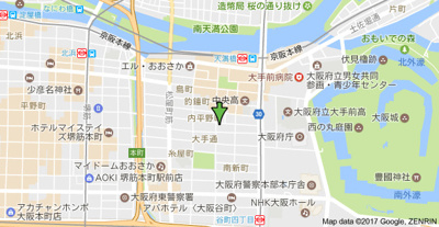 【地図】 | ラピス天満橋