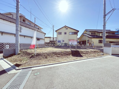 【外観】 | 入間市黒須2丁目・全16区画　建築条件なし土地　10区画　～入間市駅徒歩10分～ | 【10区画】日当たり・通風良好な東南角地です。