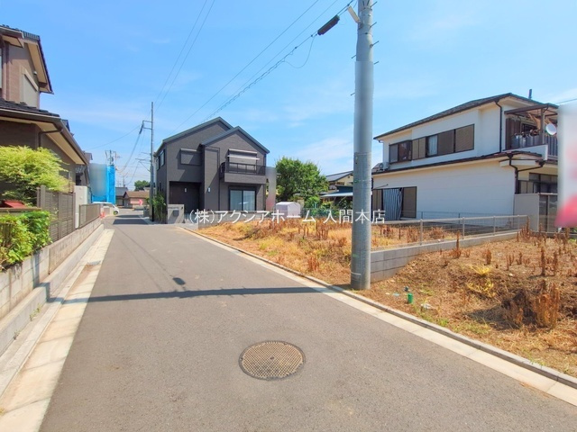 入間市黒須2丁目・全16区画　建築条件なし土地　15区画　～入間市駅徒歩10分～の前面道路含む現地写真|現地写真（2025年6月30日撮影）