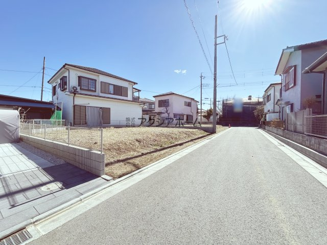 入間市黒須2丁目・全16区画　建築条件なし土地　15区画　～入間市駅徒歩10分～の前面道路含む現地写真|2025年2月6日撮影