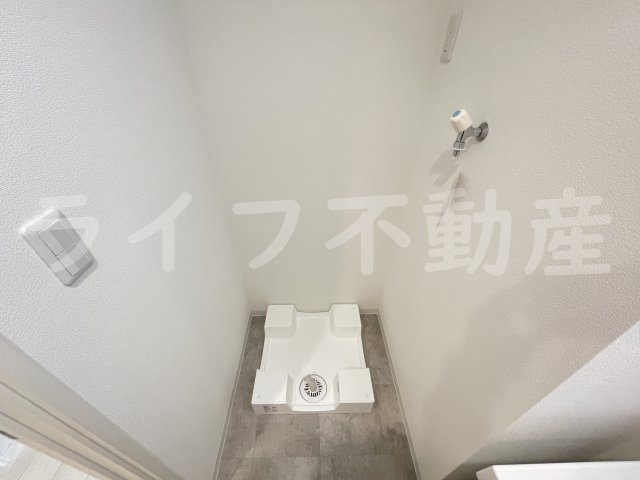 REGIES近大SouthⅠの洗面所|スペースが確保できる洗面所です