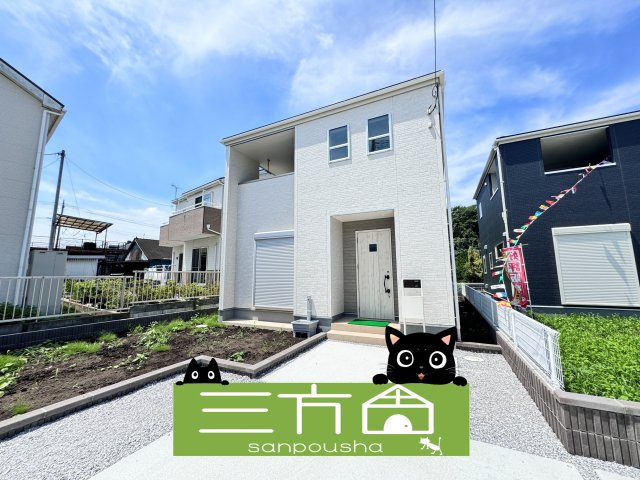 新築　高崎市岩鼻町第3　Livele Garden.S　2号棟の外観|現地写真　完成しました！物件のご内覧等、お気軽にお問合せください♪　							
　
