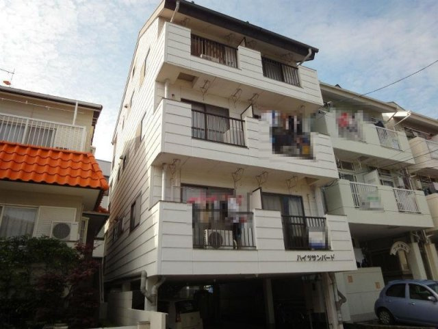 ハイツサンバードの外観|おしゃれな外観です