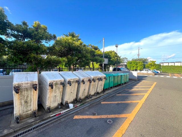 ◆室内リフォーム済み美室◆ペット飼育可能◆９階南向きＬＤＫ◆ハイム伏見Ａ棟のその他共用部分|ゴミ置場