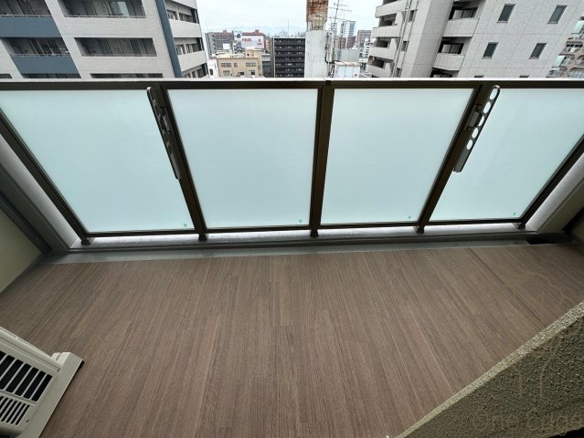 ORSUS大阪福島のバルコニー