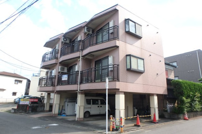【外観】 | サニーコーポ | 亀井橋バス停まで徒歩１分！マンションタイプの1K物件です！