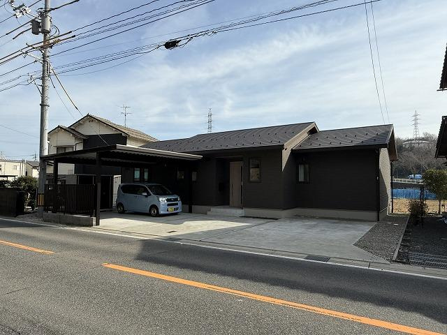 【No.6562】徳尾/平屋建/3LDK+WIC/太陽光発電/P3台の外観