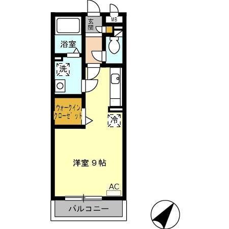 パークハイム　C棟　　刈谷市近郊の賃貸はクラスホーム刈谷店の間取り