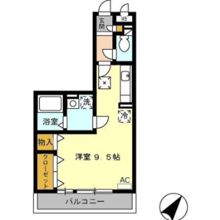 パークハイム　B棟　　刈谷市近郊の賃貸はクラスホーム刈谷店の間取り