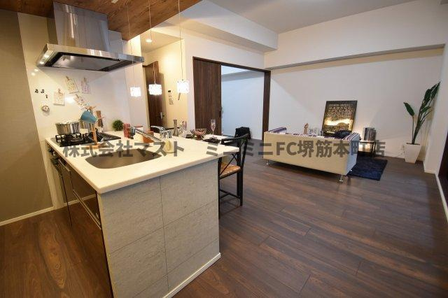 大阪市中央区徳井町１丁目の賃貸マンションの内装