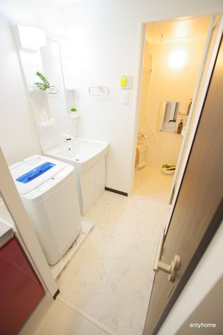 グランパシフィック毛馬　仲介手数料無料の洗面所