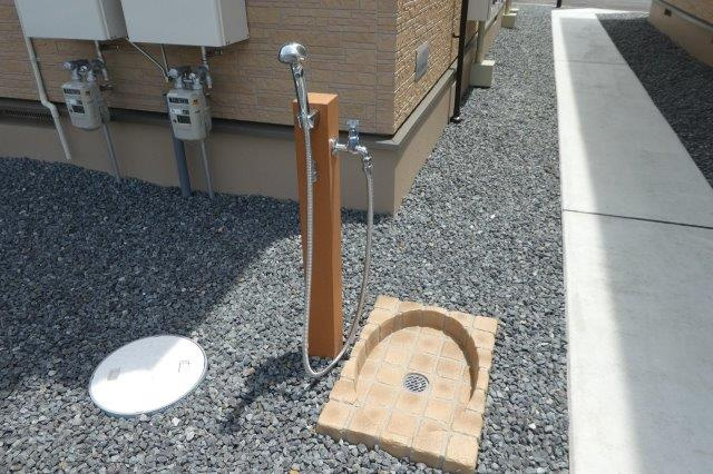 バイオレット真備Ｎｏ．１のその他共用部分|ペット用足洗い場