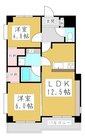 【間取り】 | Belleviage Kawaguchi