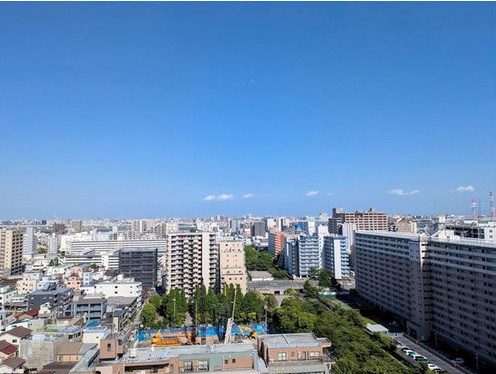 スカイシティ南砂　18階の展望