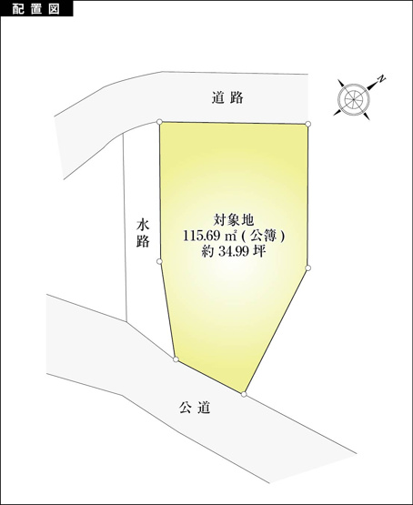 【土地図】 | 湯河原町宮下　売地