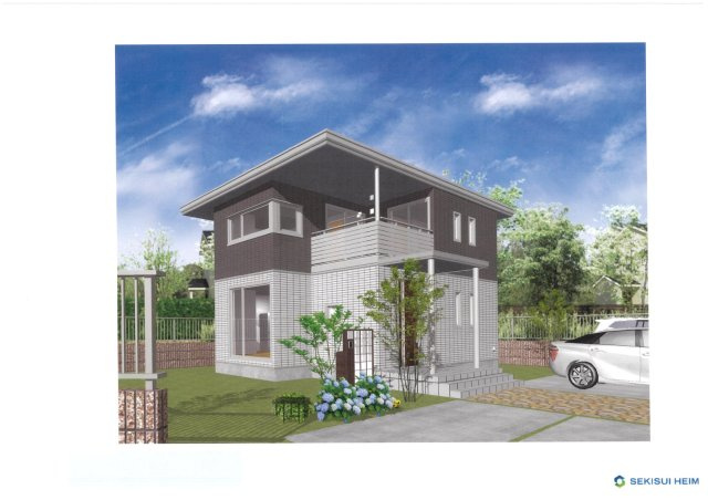 堀工町５区画　大規模集落地（購入条件有）の完成予想図
