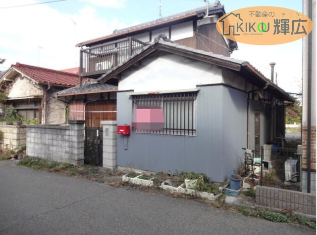 高砂市曽根町　土地の前面道路含む現地写真