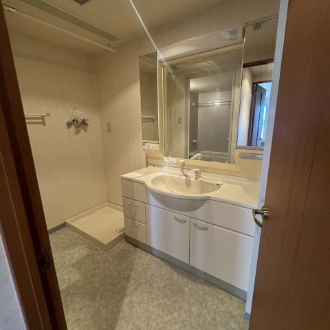 りら・ガーデン登別の独立洗面台