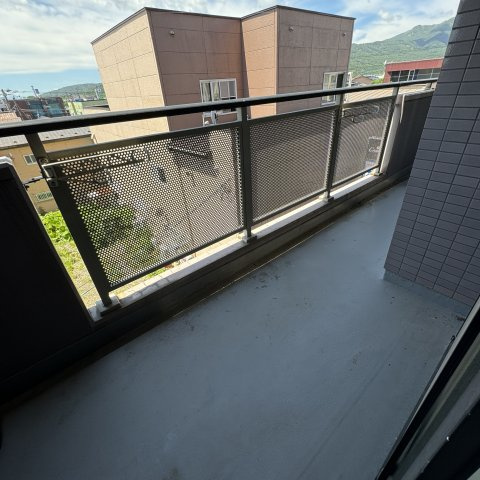 りら・ガーデン登別のバルコニー