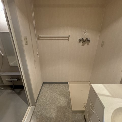 りら・ガーデン登別の洗面所