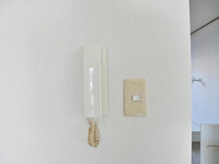 安全面で一役　インターホン