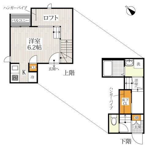 【間取り】 | ＣＢ和白ソリエボ