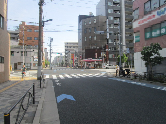 墨田区石原３丁目の倉庫の周辺
