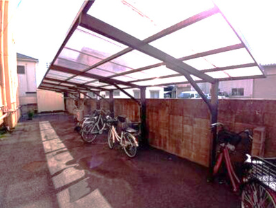 【その他共用部分】 | コーポ瀬戸内 | 自転車置き場