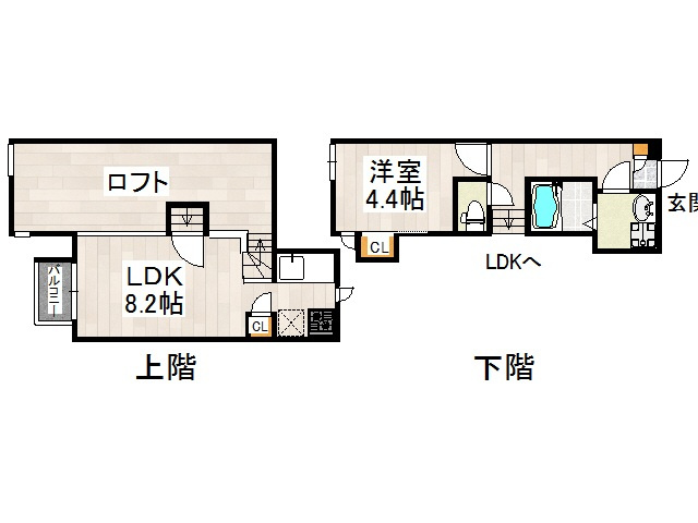 【間取り】 | ＣＢ次郎丸グラン